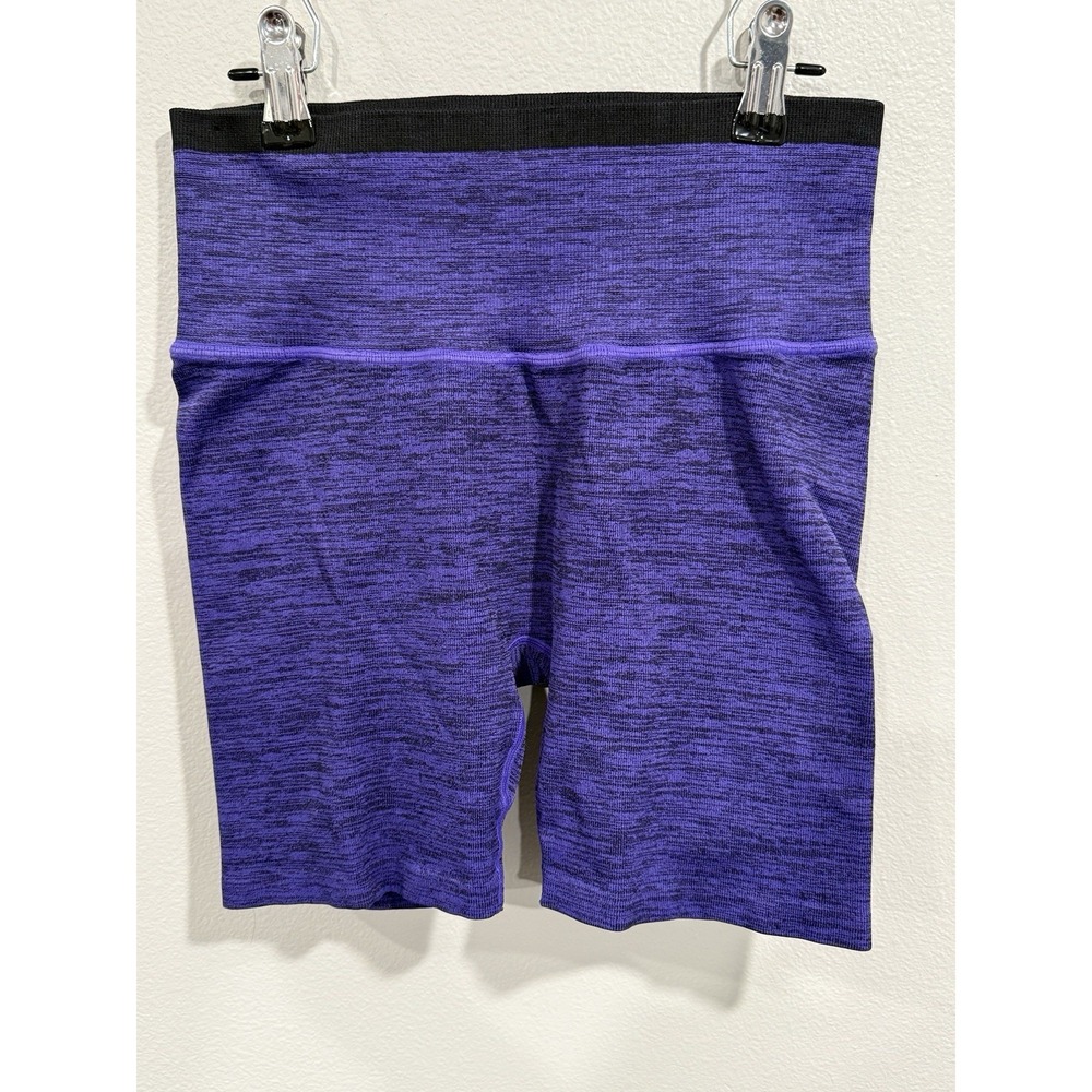 Official Peloton Women's Purple Athletic Biking Shorts Size Medium Cycling